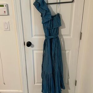 Karina Grimaldi Dafne One Shoulder Dress